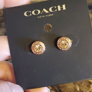 Coach earrings